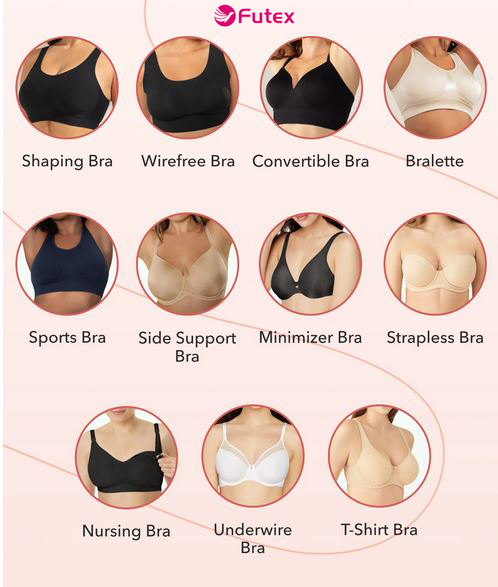 The top 11 Types of Bras